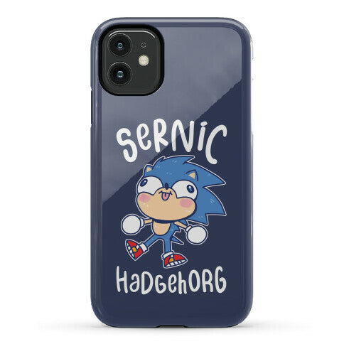 Derpy Sonic Sernic Hadgehorg Phone Case